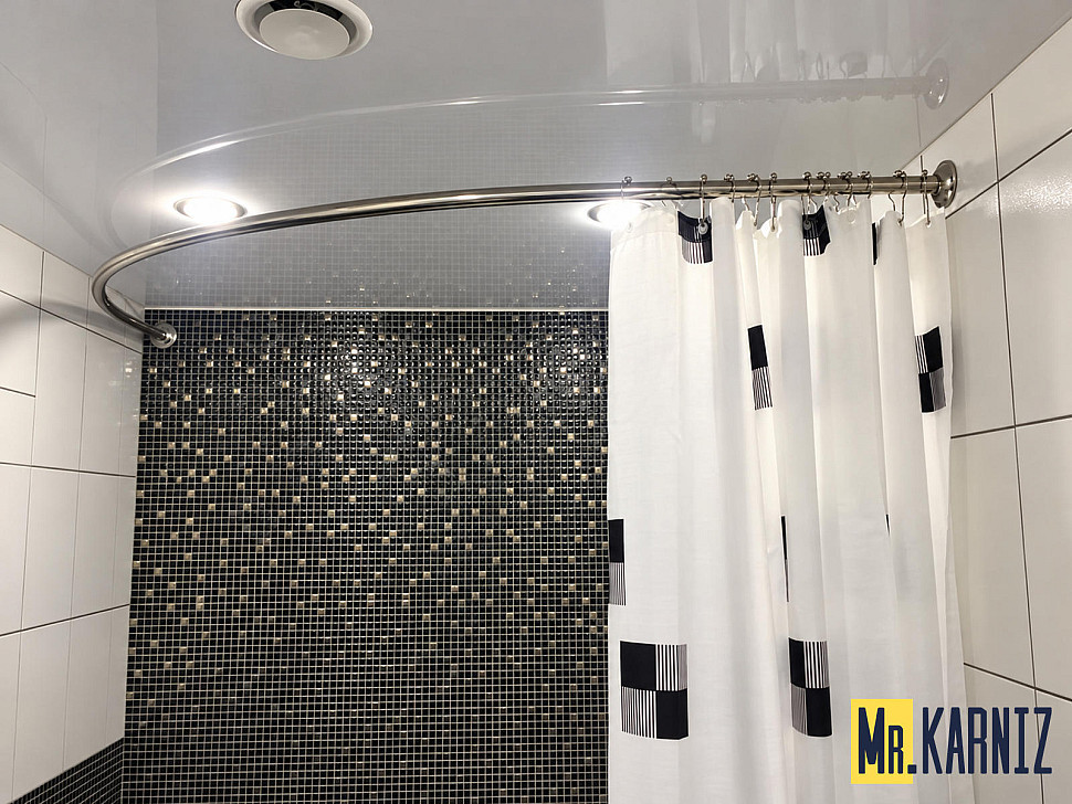 Карниз для ванны Cersanit Ariza 160х90 Усиленный 25 мм MrKARNIZ фото 7