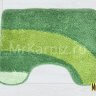 Комплект ковриков для ванной и туалета Орбита зеленый фото 4