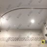 Карниз для ванной Угловой Асимметричный Дуга 160х105 (Усиленный 25 мм) MrKARNIZ фото 6