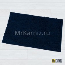 Коврик для ванной Люкс синий